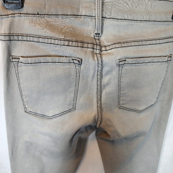 FRAME denim le skinny de Jeanne gray pants size 24 - Picture 8 of 16